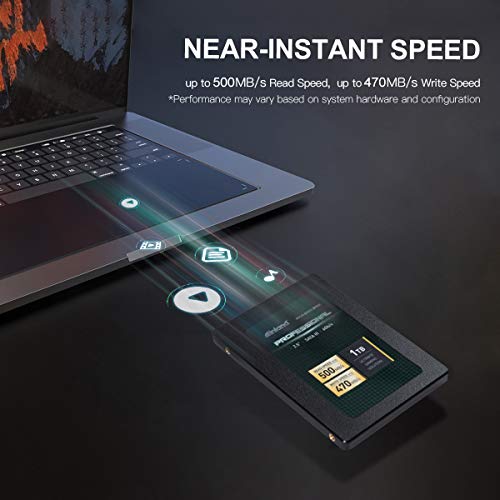 INLAND Professional 1TB SSD 3D NAND SATA III 6Gb/s 2.5" 7mm Internal Solid State Drive (1T) - Image 3