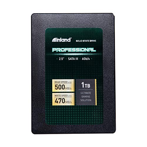 INLAND Professional 1TB SSD 3D NAND SATA III 6Gb/s 2.5" 7mm Internal Solid State Drive (1T) - Image 1