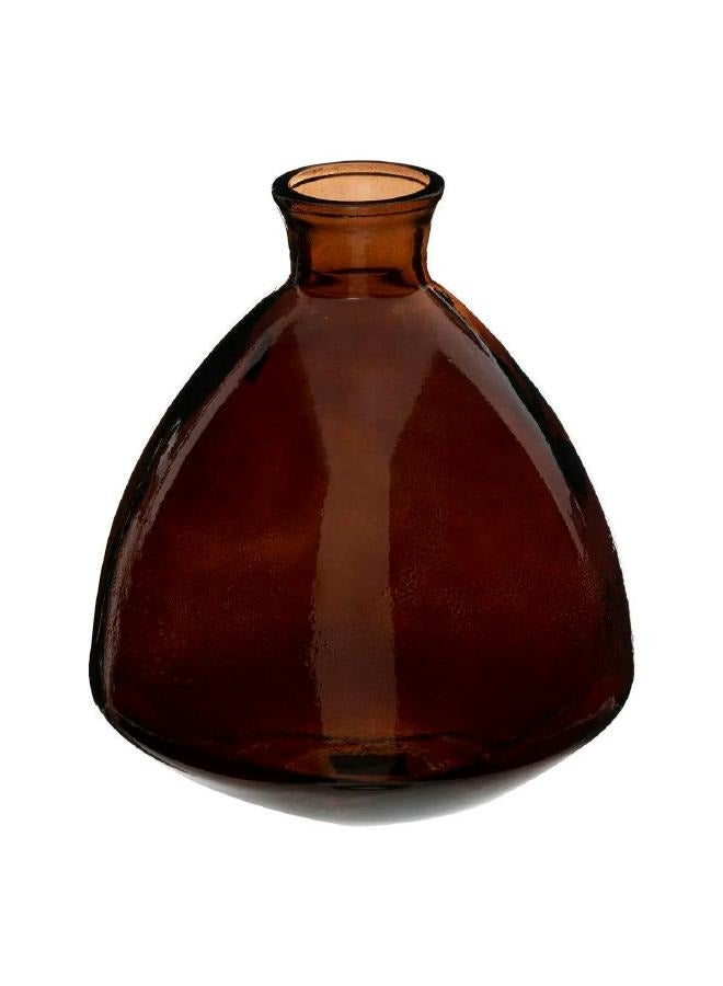 LOFT CANDY,VASE,D16XH19CMS,BROWN,GLASS-189215 - Image 2