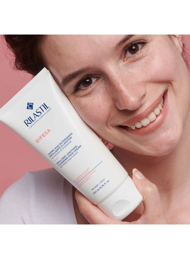 Rilastil Difesa Cleansing Face Cream 200ml - Image 4