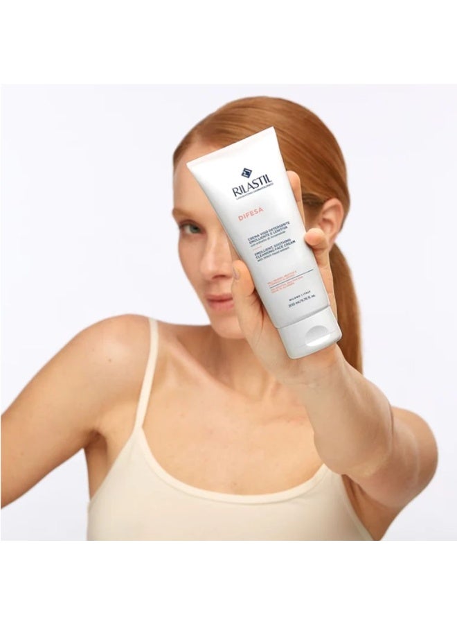 Rilastil Difesa Cleansing Face Cream 200ml - Image 2