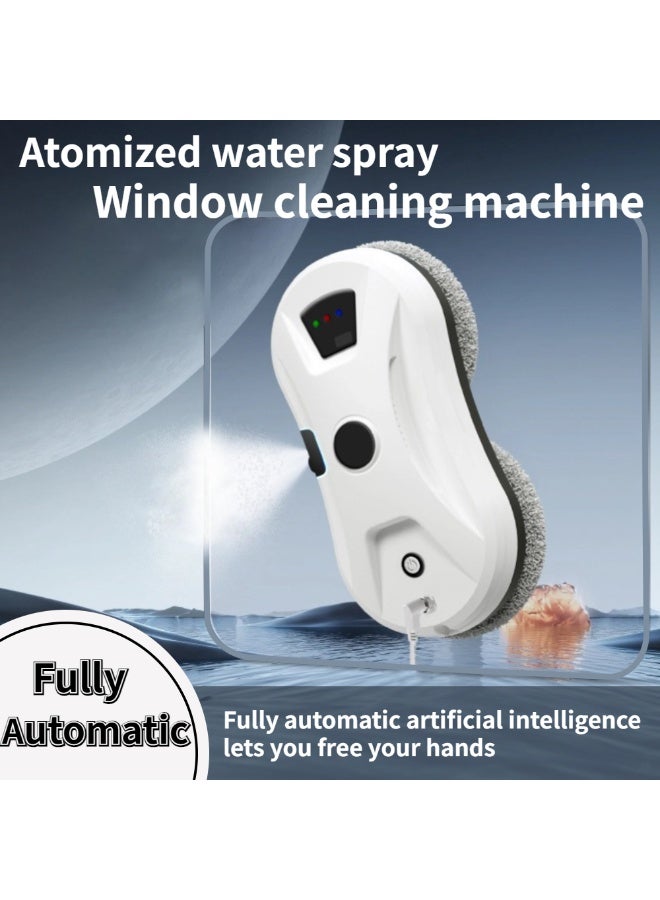 ميسا روبوت تنظيف النوافذ الجديد - مزود بنظام رش الماء التلقائي، شفط قوي 5600Pa، تخطيط مسار ذكي، تحكم عن بعد، مثالي للزجاج والبلاط والأبواب الزجاجية - للمباني الشاهقة - Image 1