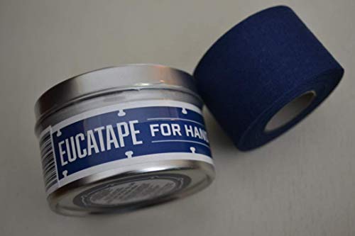 Eucatape Eucalyptus Infused Hand Drumming Tape - Helps Protect Hands from Blisters Cuts Dry Skin, Better than Drum Gloves for Drum Sets Sticks Percussion (1 Pack, Navy) - Image 2