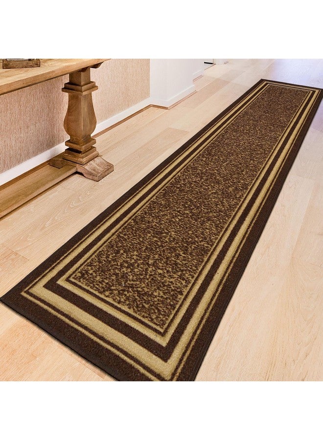 أتومانسون مجموعة أوتوهوم المعاصرة ذات الحواف البنية من أوتومنسون، 2'7" × 9'10" - Image 1