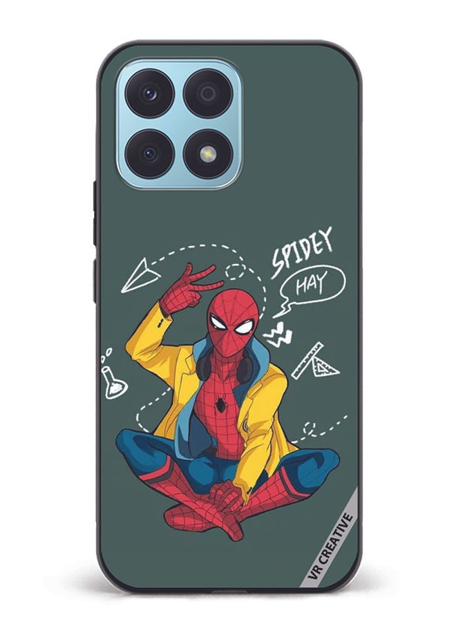 VR CREATIVE Protective Case Cover For Honor X8a Spiderman Design Multicolour - Image 1
