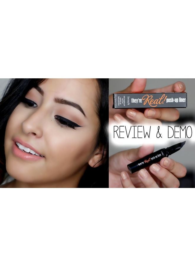 Benefit Cosmetics They're Real! Push-up Liner Black - Image 5