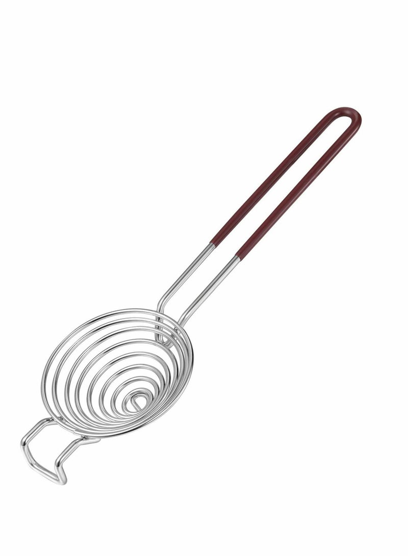 SYOSI Egg Separator,Stainless Steel Egg Yolk Separator Egg White Divider Egg Fliter Extractor Cooking Baking Tools,Dishwasher Safe & Silver - Image 1