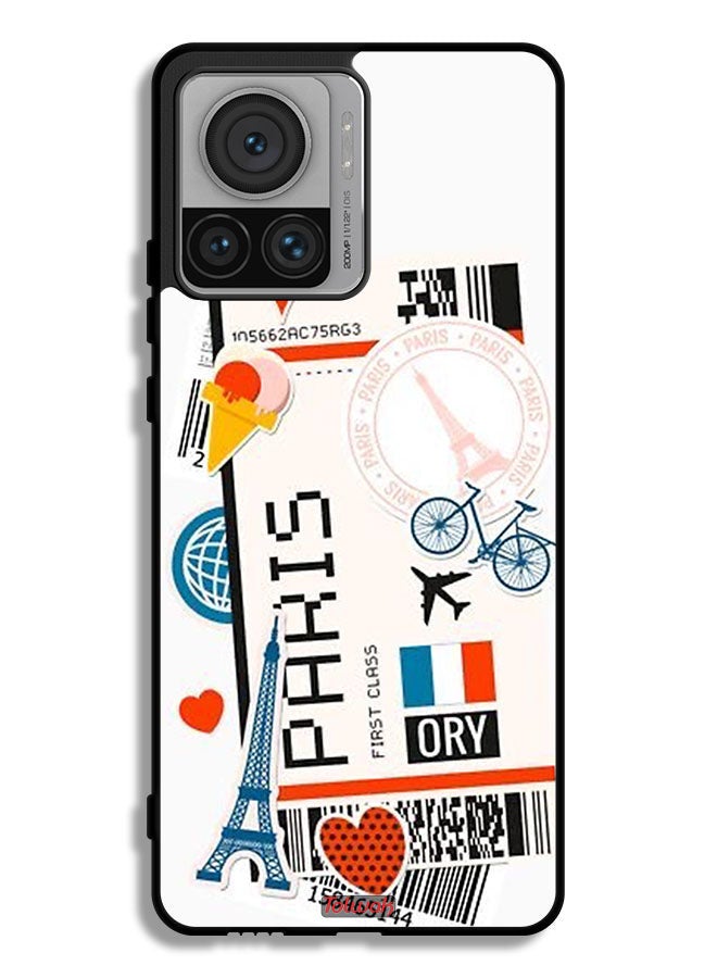 Tolwak Motorola Moto X30 Pro Protective Case Cover Paris Sticker - Image 1