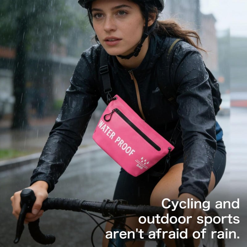 UOEPOWA Beach Bags for Women and Men Mobile Phone Waterproof Storage Shoulder Bag for Travel - Image 3