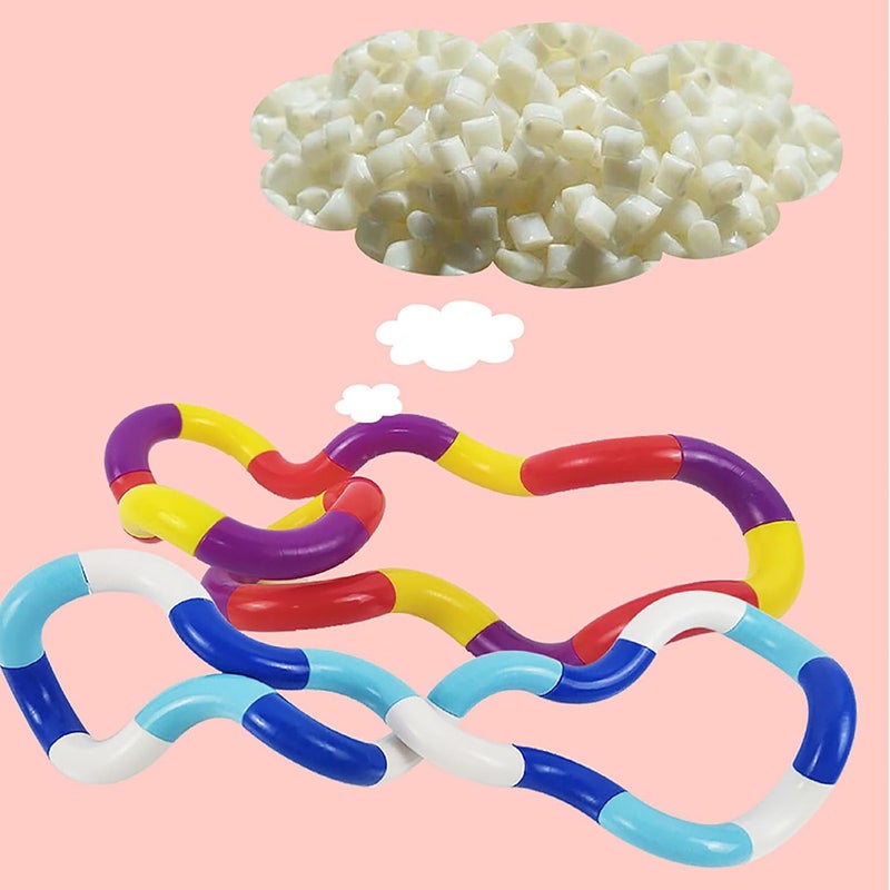 ZhildChen Fidget Toys Pack Fidget Twist Toys Kids Stocking Stuffers Gifts for Kids Party Favors Autism Autistic Children Adults Stress Relief Sensory Toy ADHD Toys (6) - Image 5