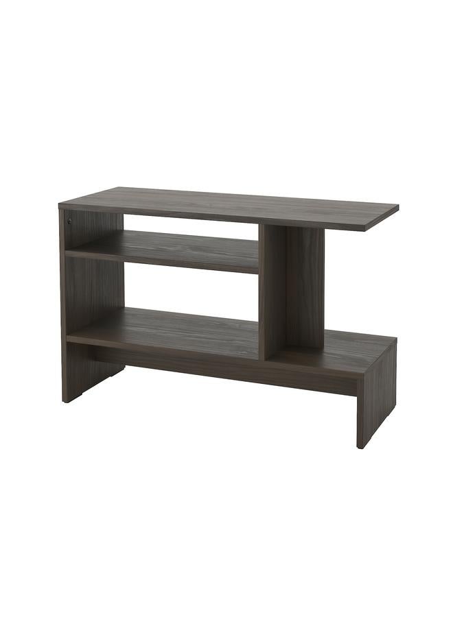 Zaboon Side Table, Dark Brown, 80X31 Cm - Image 1