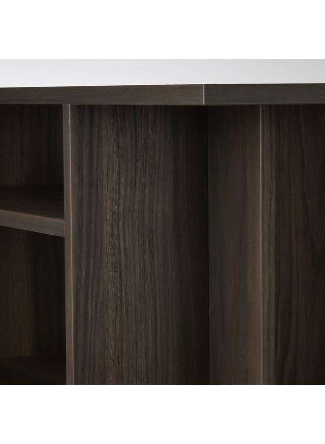 Zaboon Side Table, Dark Brown, 80X31 Cm - Image 5