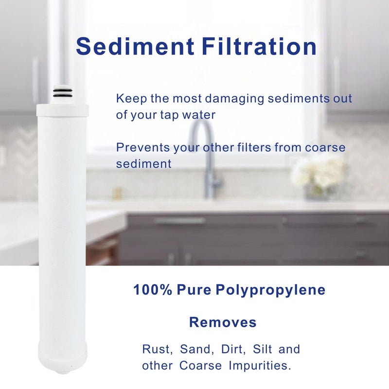 FILSADAE Hydrotech Compatible Reverse Osmosis Replacement Filter Set With Membrane 33001068-25 Gpd - Image 2
