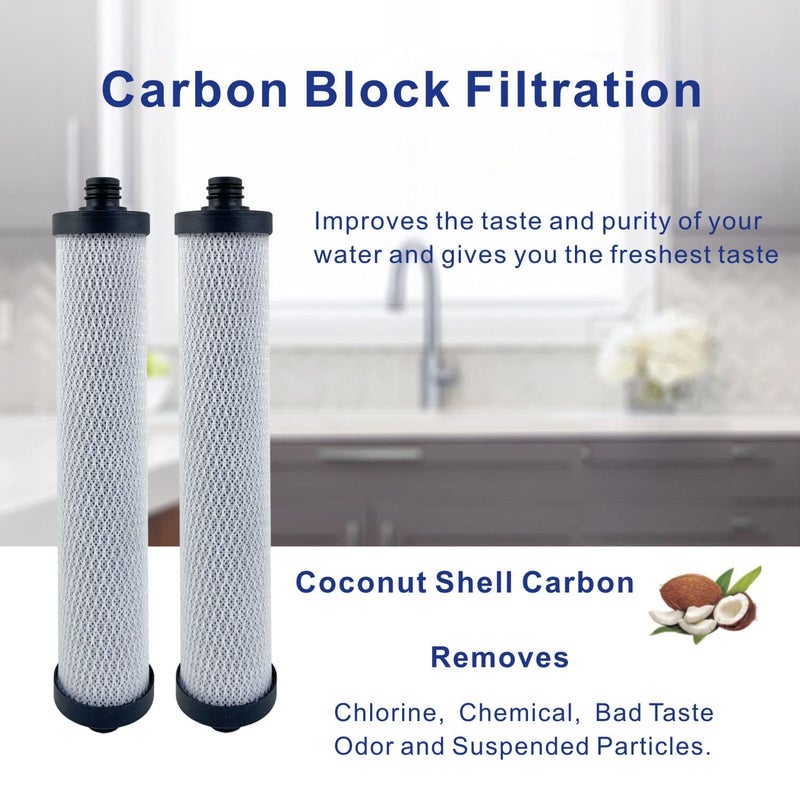 FILSADAE Hydrotech Compatible Reverse Osmosis Replacement Filter Set With Membrane 33001068-25 Gpd - Image 3