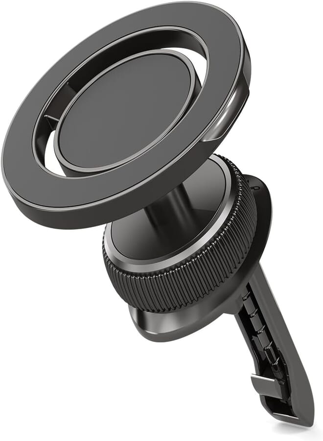 FASHION MANIA fashion mania Car Phone Holder for iPhone 16 Pro Max/Galaxy S24 Ultra, Supports MagSafe Magnetic Mobile Holder for Car, 360° Rotate Phone Mount 