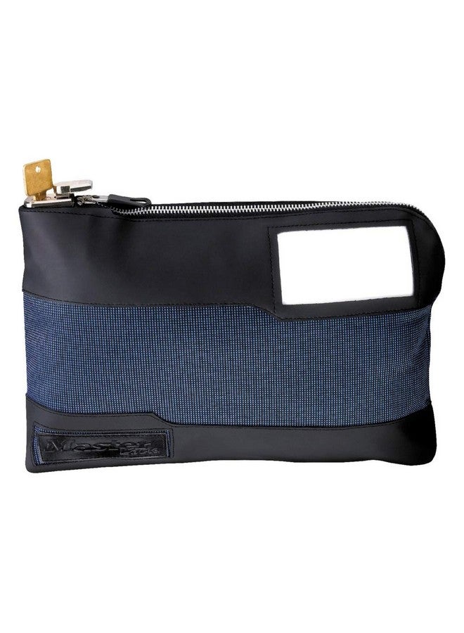 Master Lock Money Bag With Key Lock And Zipper For Cash 111/2 In. Long Locking Portable Travel Money Pouch Protects Passports Valuables 7120D - Image 1