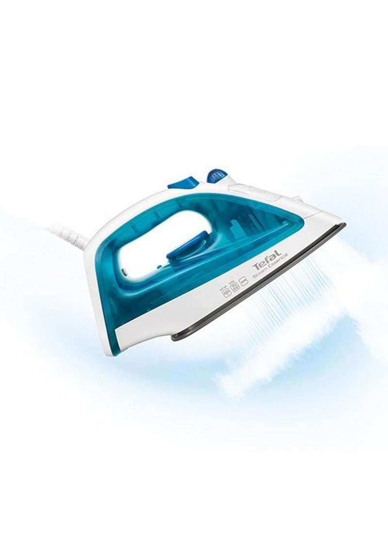 Tefal Essential Steam Iron 150 ml 1200 W FV1026M0 Blue/White - Image 5
