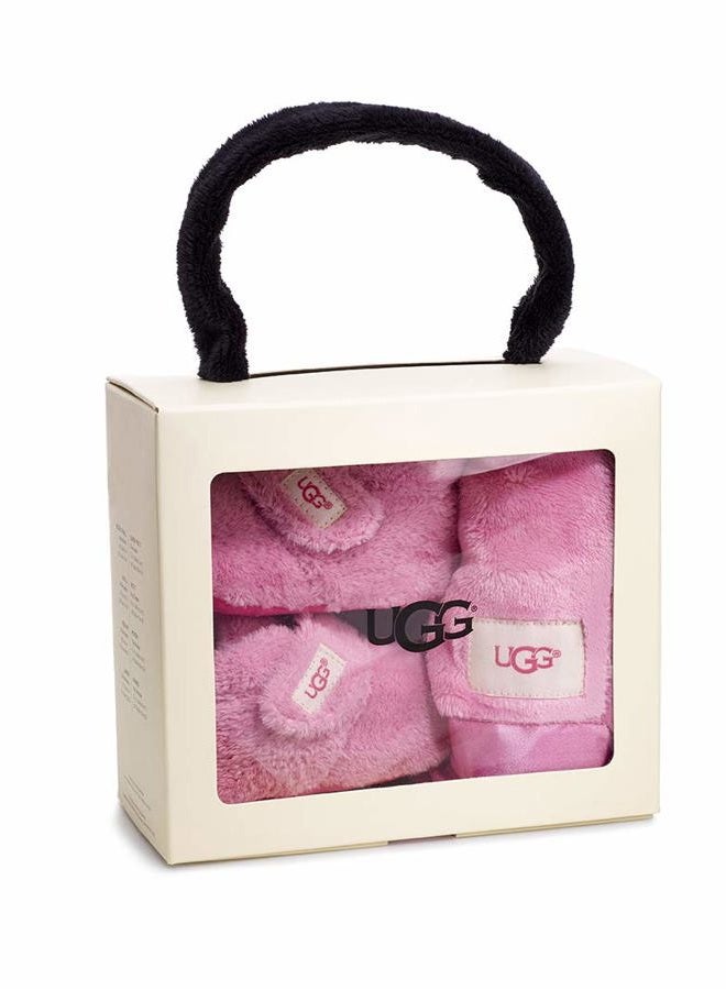 UGG Unisex Baby Jesse Bow Ii and Beanie Fashion Boot, Baby Pink, 16 EU - Image 3