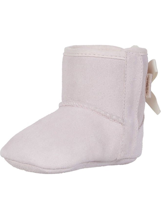 UGG Unisex Baby Jesse Bow Ii and Beanie Fashion Boot, Baby Pink, 16 EU - Image 1