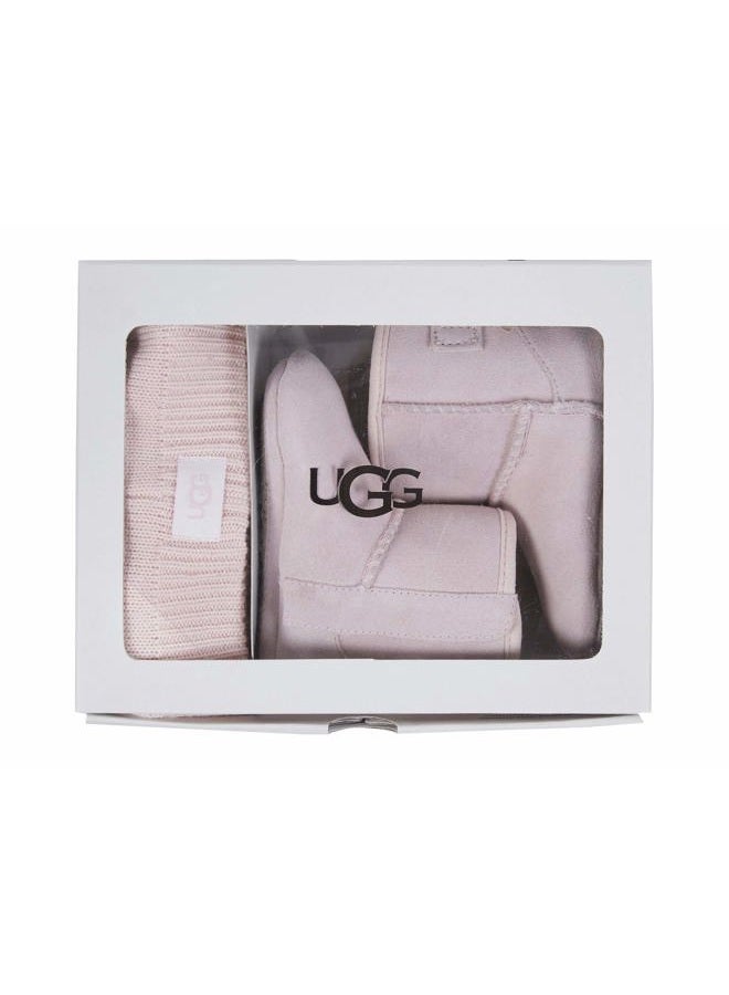 UGG Unisex Baby Jesse Bow Ii and Beanie Fashion Boot, Baby Pink, 16 EU - Image 2