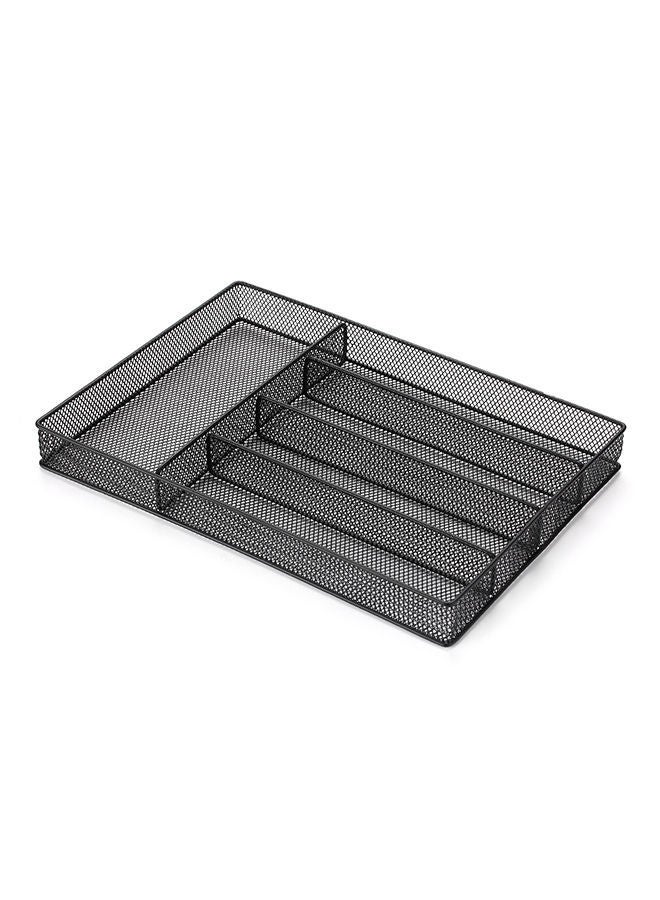 Y&D 5-Compartments Tray Organizer Black - Image 2