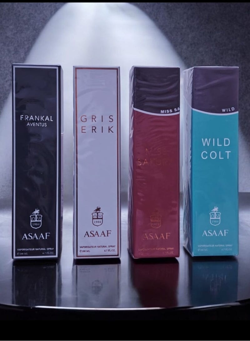 ASAAF Assaf set, 4 pieces, each piece 200 ml