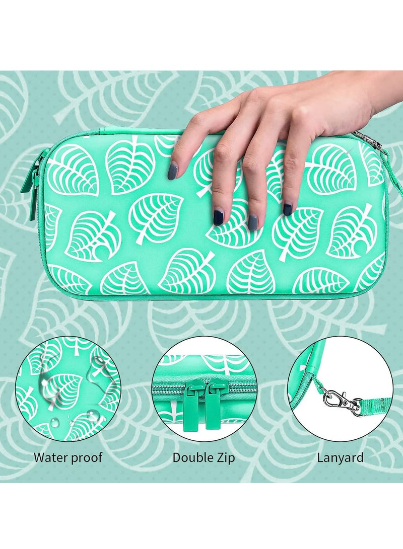 SYOSI Carrying Case for Switch Lite Waterproof Storage Protective Cover Case Pouch Bag for Switch Lite Console Accessories with 10 Game Cartridges - Image 3