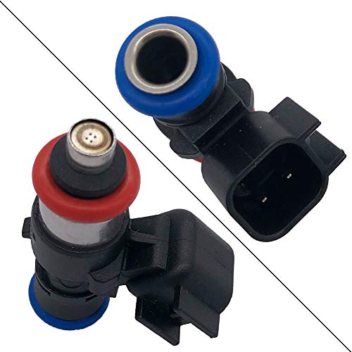 EPSIRMP 0280158091 Fuel Injector 4 Holes Compatible with Lincoln Ford MKZ Edge Mazda Mercury 3.5L 3.7L V6 2007-2014 - Image 5