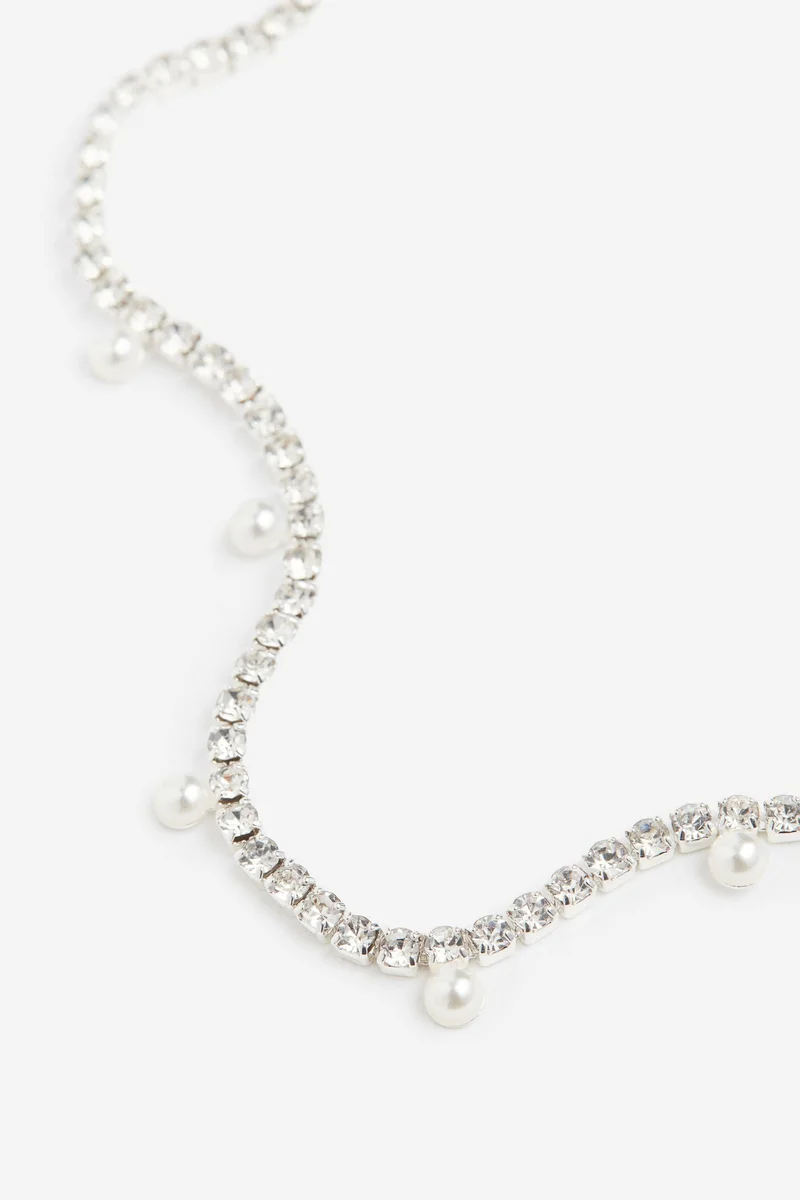 H&M Rhinestone necklace