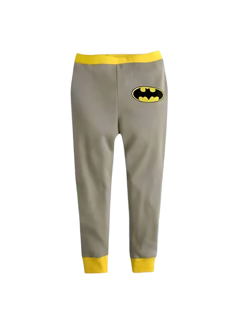 D'Daniela Daniel - Boys' Batman Cave Cozy Pajama Set - Long Sleeve