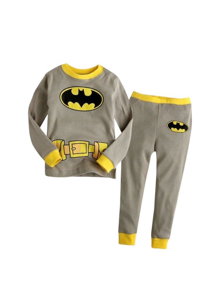 دانيال بيجامة دانيال للأولاد - كهف باتمان - بأكمام طويلة - Image 1