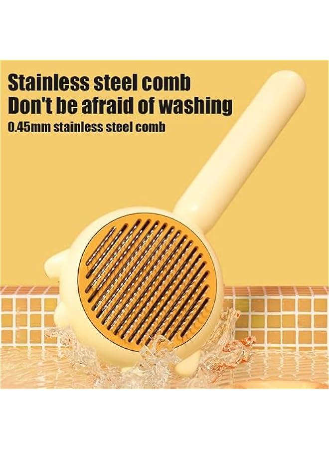 مشط سحري لتنظيف وتدليك الحيوانات الأليفة FC22، يستخدم للقطط والكلاب ذات الشعر الطويل أو القصير. - Image 5