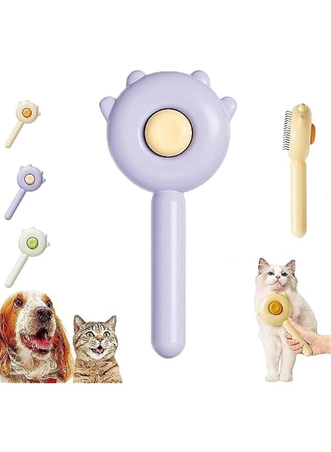 مشط سحري لتنظيف وتدليك الحيوانات الأليفة FC22، يستخدم للقطط والكلاب ذات الشعر الطويل أو القصير. - Image 1