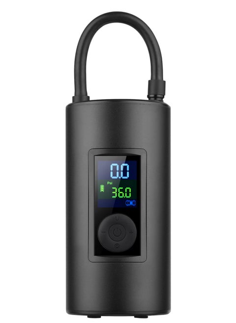 Rechargeable portable air pump with flash AP01