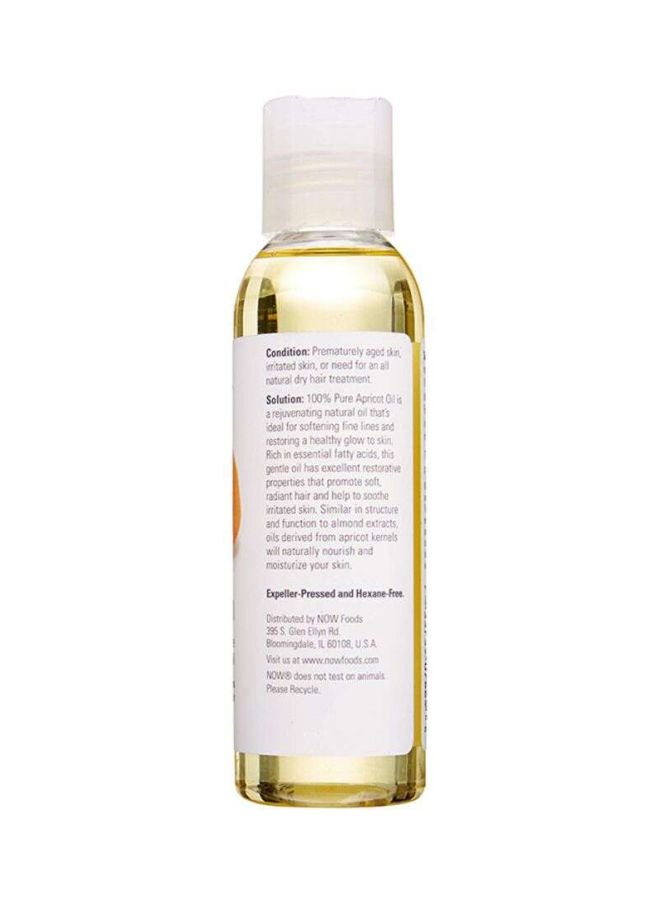 Now Foods 100% Pure Apricot Kernel Oil 118ml - Image 2