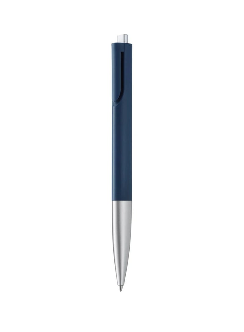 LAMY Noto Retractable Ballpoint Pen With Medium Tip Blue Ink Blue Barrel - Image 3