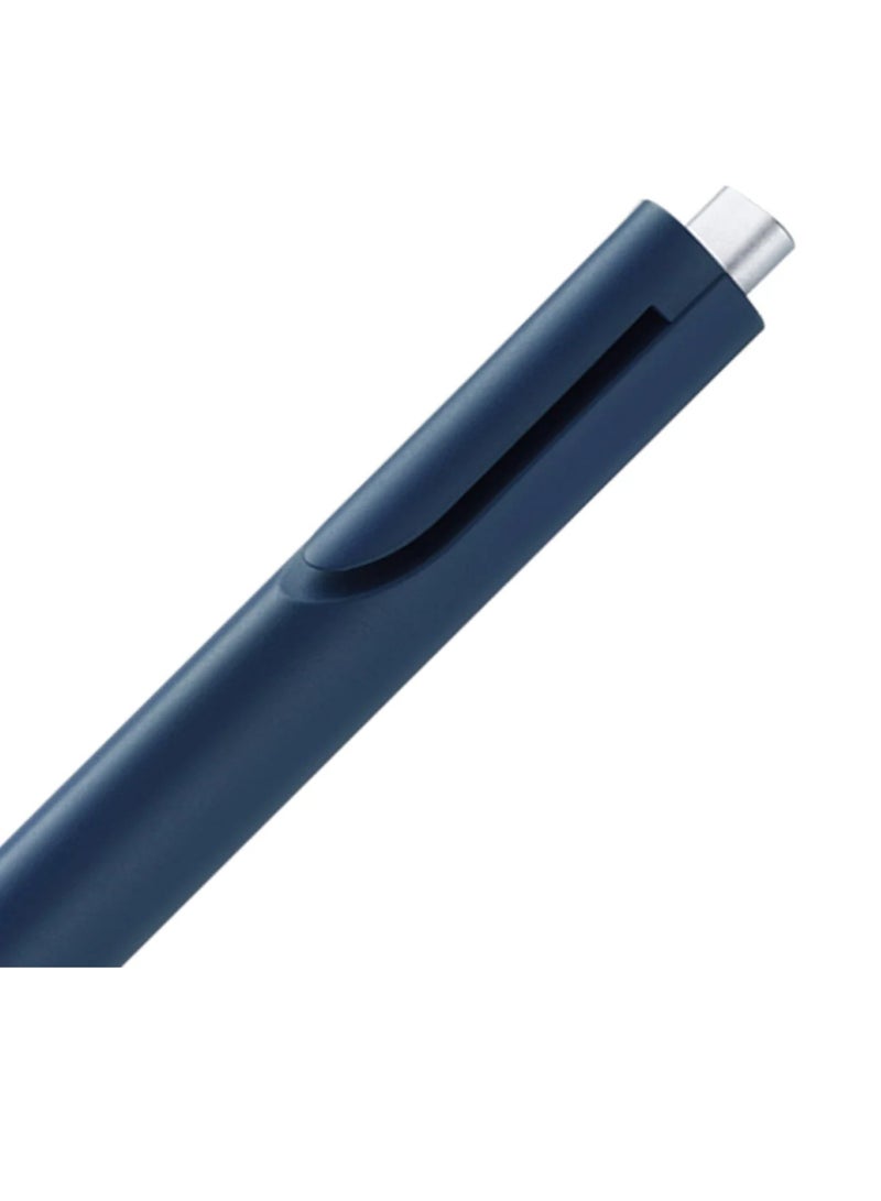 LAMY Noto Retractable Ballpoint Pen With Medium Tip Blue Ink Blue Barrel - Image 5