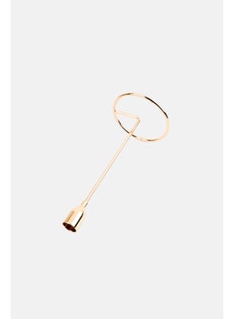 Catherine Malandrino Metal Candle Holder, Gold  - Image 2