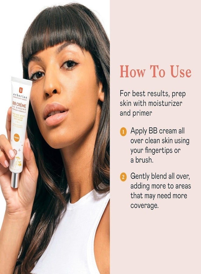 erborian ERBORIAN BB Cream Au Ginseng SPF 20, Caramel – Perfect Skin Coverage and Sun Protection 40ml - Image 4