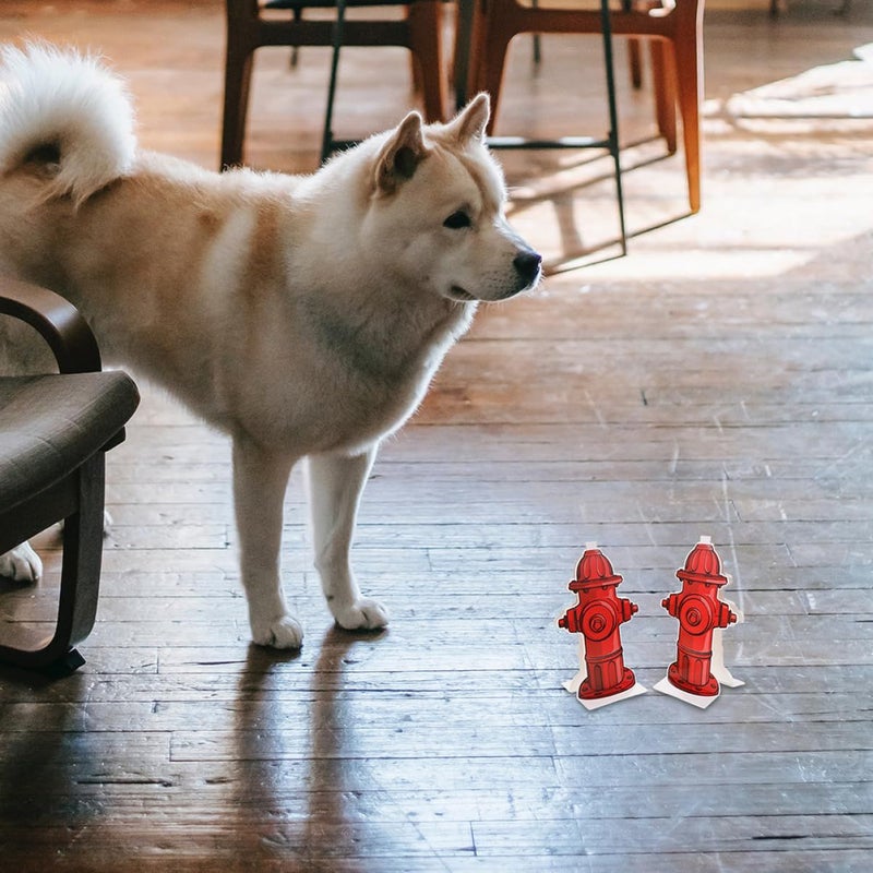 BESTOYARD 10pc Dog Potty Training Kit Fire Hydrant Design Indoor Pee Guide - Image 5