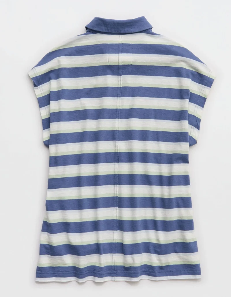 Aerie Aerie Happiest Oversized Polo T-Shirt