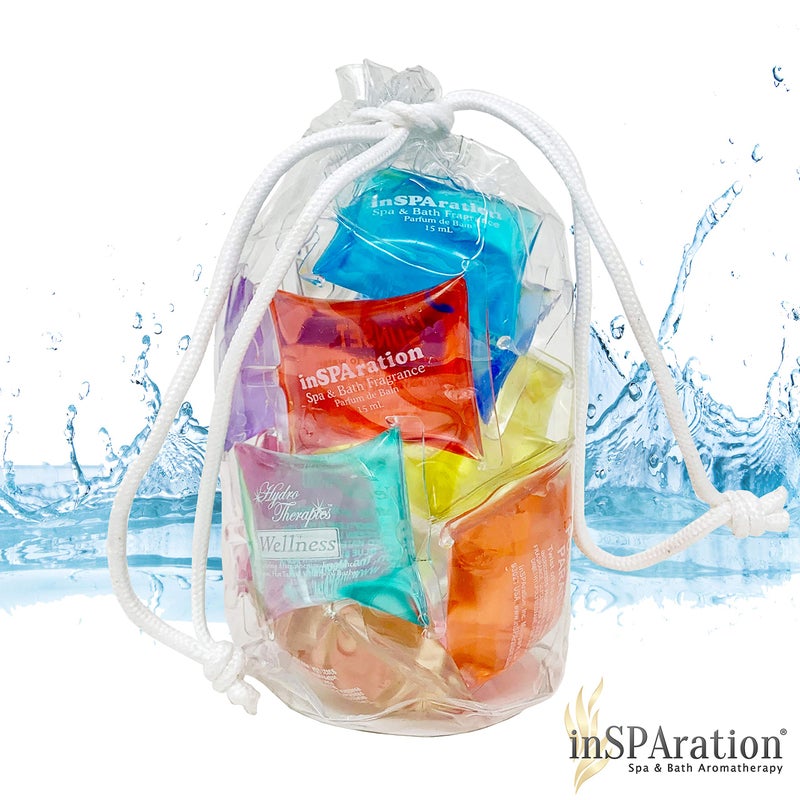 inSPAration Spa and Bath Aromatherapy Model# 151 Sample Gift Pack Bag, 1/2-Ounce - Image 2