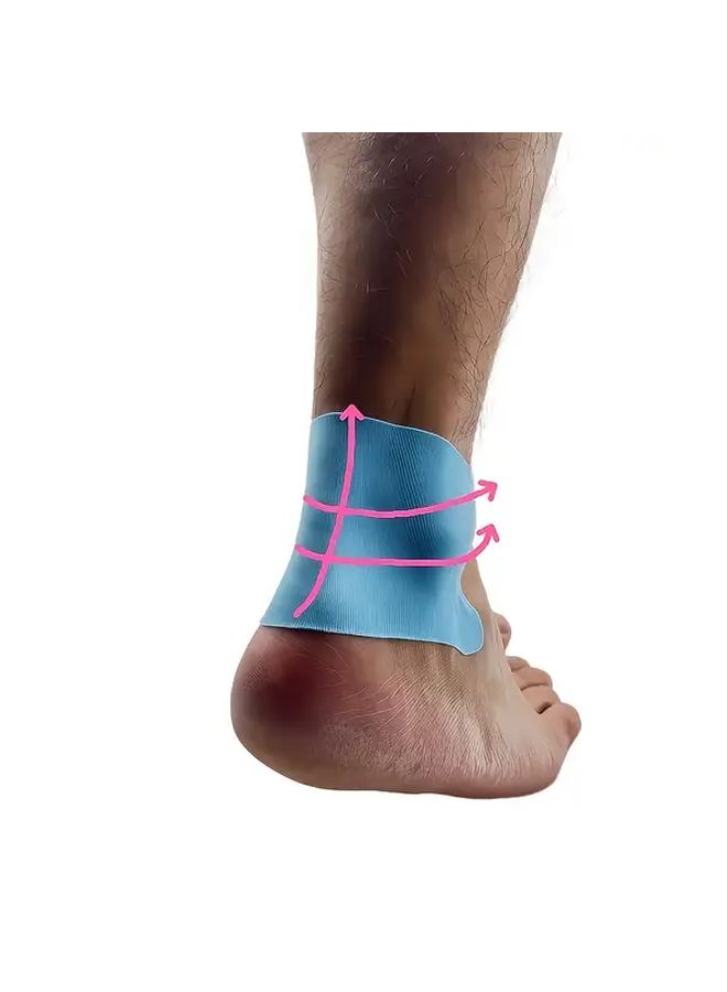 24 PCS Ankle And Achilles Tendon Support Patches Herbal Elastic Breathable - Image 2