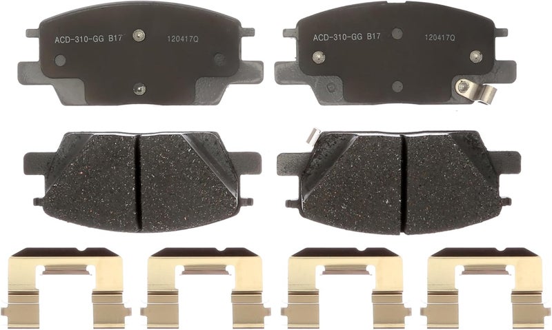ACDelco Front Brake Pad Set for Cadillac CTS, Chevrolet Camaro, and Buick Regal - Image 1