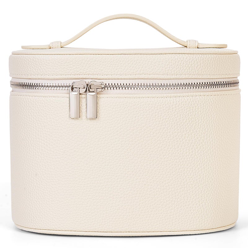 Yfgbcx Makeup Bag Vanity Case With Removable Divider Travel Toiletry Bag Portable Cosmetic Bag Makeup Organizer Case - Image 1