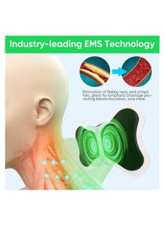 DMG TECH Electric Massagers, Microcurrent EMS Massage Device, Portable Neck Massager for Pain Relief, Bioelectric Acupoints Massager Mat for Arms Neck Shoulder Back Waist Legs, 8 Modes 19 Levels Cordless  - Image 2