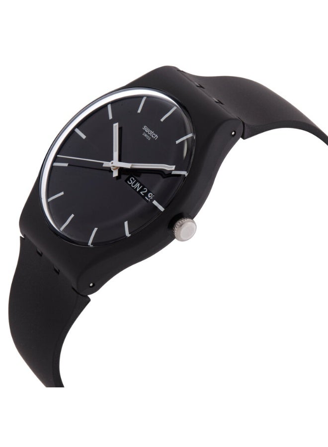 Swatch SO29B704 Mono Black Again Quartz Watch - Image 3