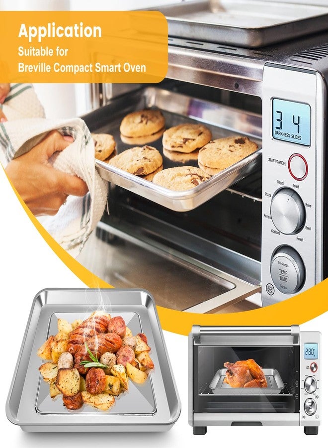 GWY 11.7"×11.7" Baking Pan for Breville BOV800XL BOV810BSS BOV845BSS BOV900BSS Smart Oven, Compatible with Ninja SP100 SP101 SP1001C SP201 Air Fry Oven - Image 3