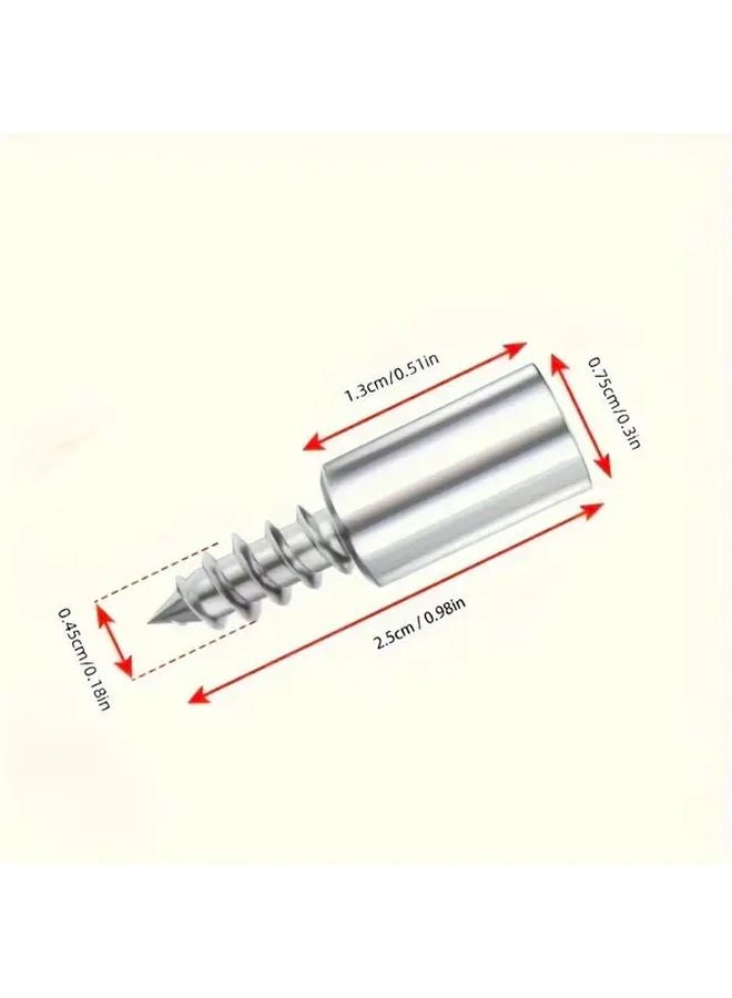 43 قطعة من دعامات الرفوف المعدنية مسامير ذاتية التنصيب للخزائن وخزائن الكتب والخزانات سهلة التركيب - Image 3