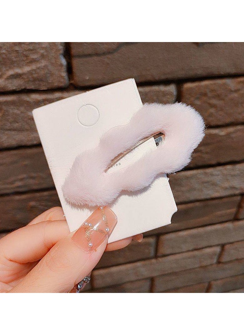 Cloud clip and multi-colored fur elastic